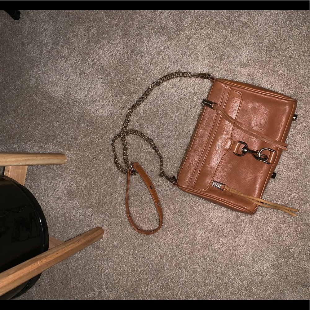 Rebecca Minkoff brown crossbody purse